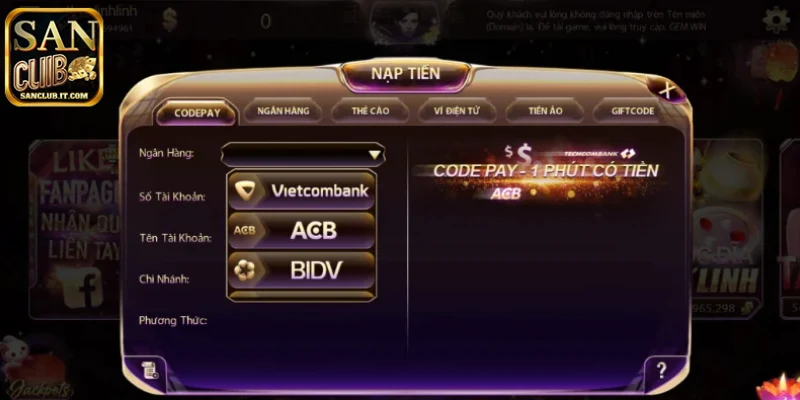 Hướng Dẫn Nạp Tiền SANCLUB Và Lợi Ích Trải Nghiệm Đỉnh Cao 3 Những lưu ý quan trọng cần quan tâm khi nạp tiền SANCLUB
